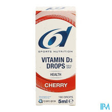 Afbeelding in Gallery-weergave laden, 6d Sixd Vitamin D3 Drops Cherry 5ml