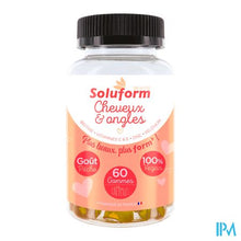 Load image into Gallery viewer, Soluform Haarnagels Biotine C E Zinc Gummies 60
