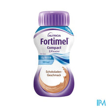 Afbeelding in Gallery-weergave laden, Fortimel Compact 2.4kcal Chocolade 4x125ml