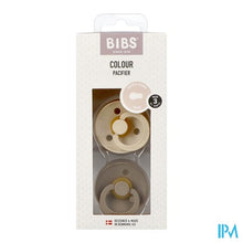 Afbeelding in Gallery-weergave laden, Bibs 3 Fopspeen Duo Vanilla&dark Oak