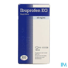 Afbeelding in Gallery-weergave laden, Ibuprofen EG 40 Mg/Ml Susp Oraal Gebruik 100 Ml