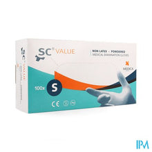 Charger l'image dans la galerie, Sensicare Onderzoekhandsch. Stretchvinyl S 100