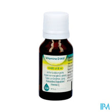 Charger l'image dans la galerie, Vitamine D Will 14400ie Druppels Oraal Opl 12,5ml