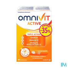 Afbeelding in Gallery-weergave laden, Omnivit Active 40Mg Comp 84 Promo -35%