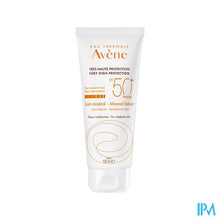 Afbeelding in Gallery-weergave laden, Avene Zon Spf50+minerale Melk Z.hoge Besch. 100ml