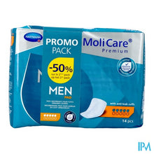 Charger l'image dans la galerie, Molicare Premium Men Pad 5 Drops 2x14 Promopack