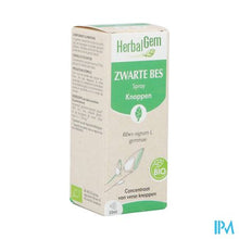 Afbeelding in Gallery-weergave laden, Herbalgem Zwarte Bes Bio Spray 15ml