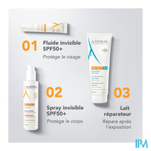 Load image into Gallery viewer, Aderma Protect Spray Spf50+ 200ml