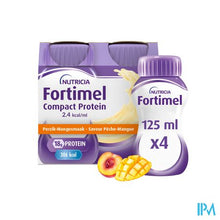 Charger l'image dans la galerie, Fortimel Compact Protein 2.4kcal Perz&mang 4x125ml