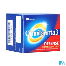 Afbeelding in Gallery-weergave laden, Omnibionta3 Defense Multivitamines Immuniteit (30 tabletten)