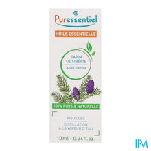 Afbeelding in Gallery-weergave laden, Puressentiel Eo Siberische Spar Bio 10ml