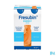 Afbeelding in Gallery-weergave laden, Fresubin Energy Drink 200ml Fruits Tropicaux/tropische Vruchten