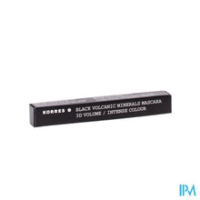 Load image into Gallery viewer, Korres Km Mascara Volum Black Mineral 01 Black 8ml