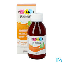 Charger l'image dans la galerie, Pediakid 22 Vitamines & Oligo Elements Fl 125ml