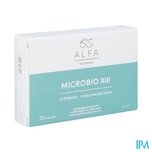 Afbeelding in Gallery-weergave laden, ALFA Microbio XIII Maagsapresist V-caps 30