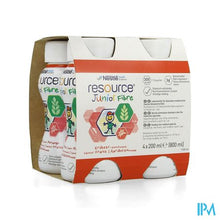 Charger l'image dans la galerie, Resource Junior Fibre Aardbei 4x200ml