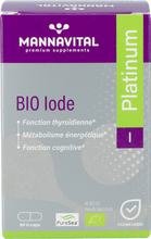 Afbeelding in Gallery-weergave laden, Mannavital Jodium Platinum Bio V-caps 90