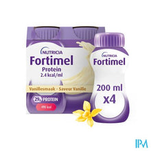 Afbeelding in Gallery-weergave laden, Fortimel Protein 2.4kcal Vanille 4x200ml