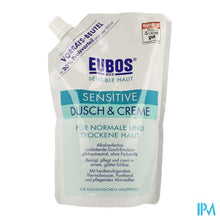 Afbeelding in Gallery-weergave laden, Eubos Creme Douche Sensitive Refill 400ml