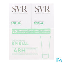 Afbeelding in Gallery-weergave laden, Svr Spirial Deo Creme 2x50ml Nf