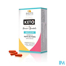 Charger l'image dans la galerie, Biocyte Keto Bruleur Caps 40