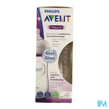 Charger l'image dans la galerie, Philips Avent Natural 2.0 zuigfles 240ml Glas SCF053/17