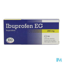 Charger l'image dans la galerie, Ibuprofen EG 200 Mg Omhulde Tabl 30 X 200 Mg