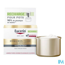 Charger l'image dans la galerie, Eucerin Hyaluron-filler + Elast. Nuit Cr Nav. 50ml