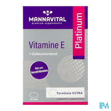 Afbeelding in Gallery-weergave laden, Mannavital Vitamine E Caps 60