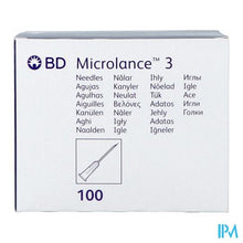 Load image into Gallery viewer, Bd Microlance 3 Naald 21g 5/8 Rb 0,8x16mm Groen100
