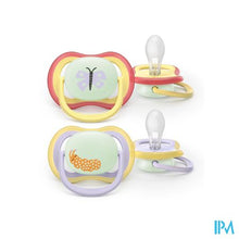 Load image into Gallery viewer, Philips Avent Fopspeen +0m Air Night Vlinder/rups2