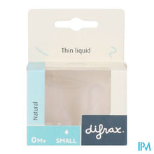 Afbeelding in Gallery-weergave laden, Difrax Flessenspeen Natural Small 671