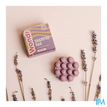 Afbeelding in Gallery-weergave laden, Wondr Shampoo Bar Purple Healing Lavender 55g
