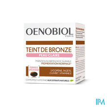 Load image into Gallery viewer, Oenobiol Bronze Teint Lichte Huid Caps 30