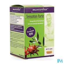 Load image into Gallery viewer, Mannavital Tensoton Forte V-caps 60