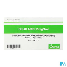 Charger l'image dans la galerie, Acide Folique Iv Amp 10 X 15mg/1ml