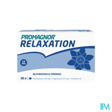 Afbeelding in Gallery-weergave laden, Promagnor Relaxation: Magnesium 350mg & Passiflora 200mg & Vitamine B 4mg (30 caps)