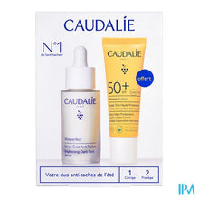 Afbeelding in Gallery-weergave laden, Caudalie Vinoperfect&zonnepr. Serum Set 2025 2prod