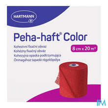 Afbeelding in Gallery-weergave laden, Peha-haft Rood Lf 8cmx20m 1 P/s
