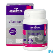Afbeelding in Gallery-weergave laden, Mannavital Vitamine E Caps 60