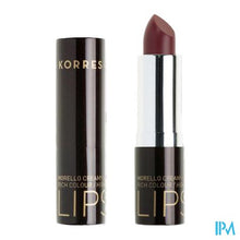 Afbeelding in Gallery-weergave laden, Korres Km Morello Creamy Lipstick 23 Natural Purpl