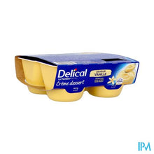 Load image into Gallery viewer, Delical Creme Dessert La Floridine Vanille 4x125g