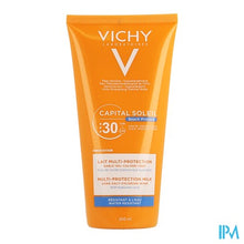 Charger l'image dans la galerie, Vichy Cap. Sol. Beach Protect Zonnemelk Ip30 200ml