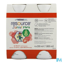 Charger l'image dans la galerie, Resource Junior Fibre Aardbei 4x200ml