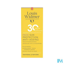 Afbeelding in Gallery-weergave laden, Widmer Face Sun Protection Anti-ageing 30 50ml
