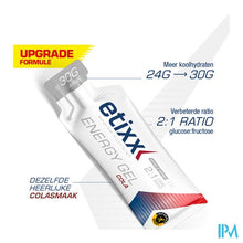 Afbeelding in Gallery-weergave laden, Etixx Energy Gel Cola 12x40ml