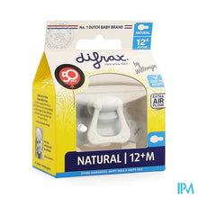 Afbeelding in Gallery-weergave laden, Difrax Fopspeen Natural 12m+