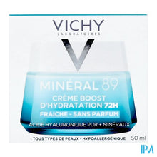Charger l'image dans la galerie, Vichy Mineral 89 Creme Fris Z/parfum 50ml