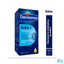 Afbeelding in Gallery-weergave laden, Davitamon Baby Vitamine D Olie 25ml