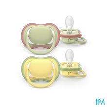 Afbeelding in Gallery-weergave laden, Philips Avent Fopspeen +18m Air Munt/ivoor 2